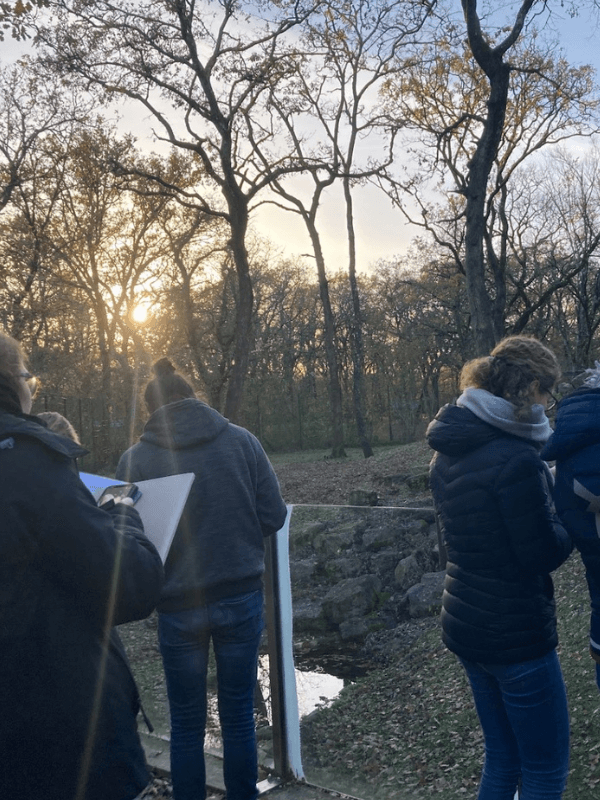 Photo d'une formation AKONGO dans un parc zoologiques